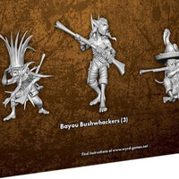 Bayou Bushwhackers - 3 Loose Miniatures from the Mah Tucket Core Box