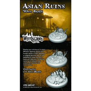 Wyrdscapes: Asian Ruins 40MM Base - WYRWS011