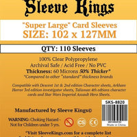 Sleeve Kings 102 x 127mm  110 Sleeves - 60 microns