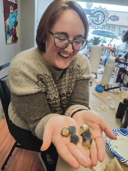 Tues Dec 16:  Make Your Own Dice - Hobby Seminar (UV Resin)