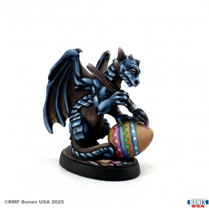 April 19:  2:00 PM - Beginner Friendly Painting Seminar Ticket - Difficulty Level 1.5 (Easter Dragon)