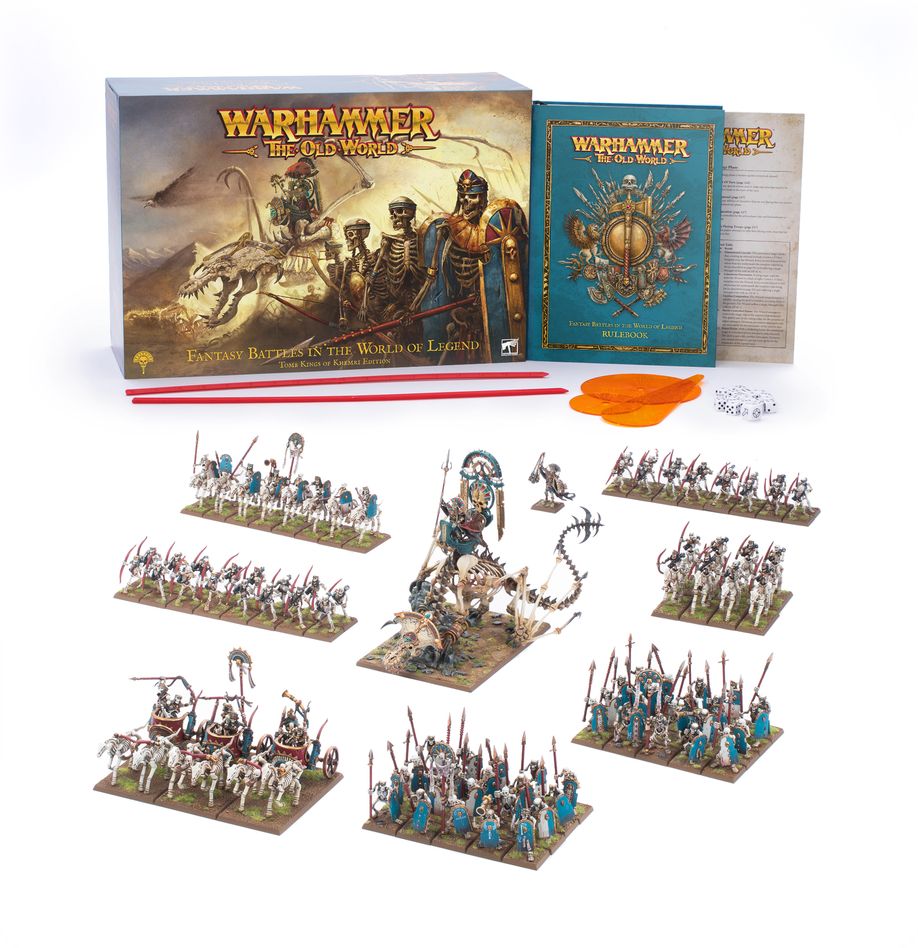 Warhammer: The Old World Core Set – Tomb Kings of Khemri Edition