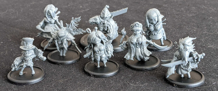 Larger Than Life Puppet Sprue Limited Edition 8 Miniatures