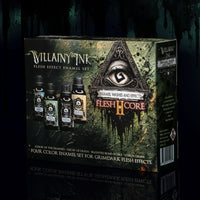 VILLAINY INK FLESH CORE SET II - 4 - 30ml bottles
