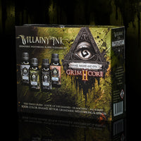 Villainy Ink Enamels • Grim Core Set II - 4 - 30ml Bottles