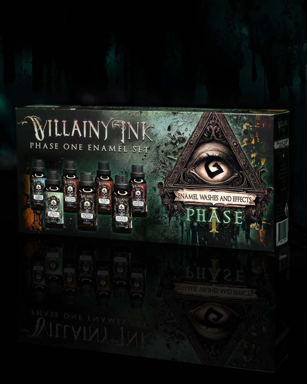 Villainy Ink Enamels • Phase I Set 7 30ml bottles