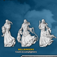 Bellringers - 3 Miniatures from the Reap & Sow M3E Nightmare Edition GenCon 2023