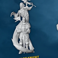 Stalwart Knight Single M3E Miniature from the Reap & Sow M3E Nightmare Edition GenCon 2023