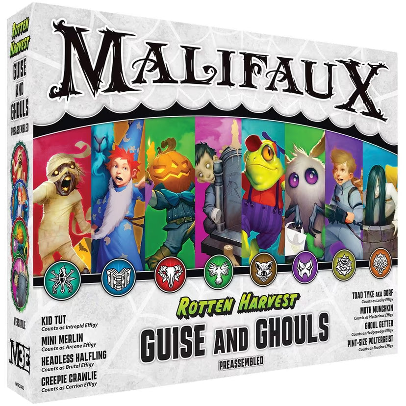 Rotten Harvest Guise and Ghouls M3E 8 Miniatures