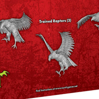 Trained Raptors ( 3 x Single M3E Models of From Above)
