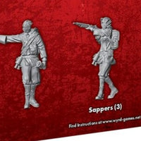 Sappers (3Miniatures) From The Tull Core Box M3E