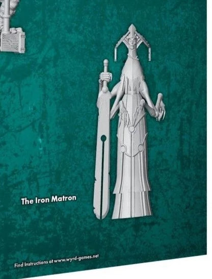 The Iron Matron Single M3E Miniature from the Tenacious Tradition box