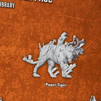 Paper Tiger Single M3E Miniature from the Lifted From The Page Box