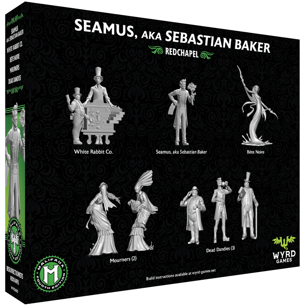 Seamus, AKA Sebastian Baker M4E  6 Miniatures