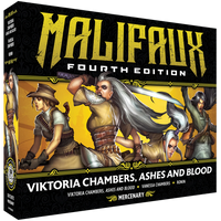 Malifaux Fourth Edition: Viktoria Chambers, Ashes and Blood
