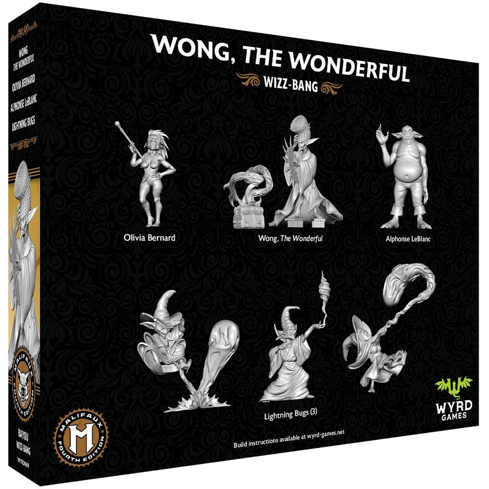 Wong, the Wonderful M4E - 6 Miniatures