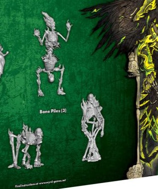 Bone Piles 3 M3E Miniatures from the Desiccated Box