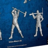 Union Miners - 3 X Single Models from Ironsides Core Box M3E