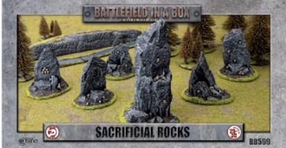 Battlefield in a Box: Sacrificial Rocks (x6)