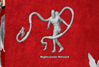 Nightcrawler Network Single M3E Model from the Always Watching Box