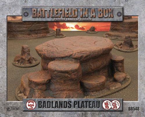 Battlefield in a Box: Badlands Plateau - Mars (x1) - 30mm