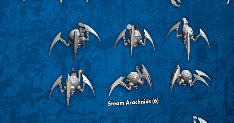 Steam Arachnids -  6 M3E Models from Arachnophobia