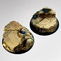 Round Bases: Egyptian Ruins 40mm Round Edge Bases # 1 (2)