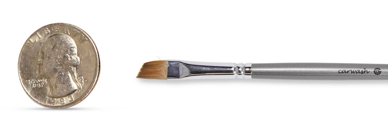 Kolinsky Hobby Brush Starter Set (5 Miniatures Brushes) – Dark Elf
