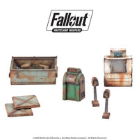 Fallout RPG: Wasteland Warfare - Boston Street Scatter