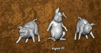 Piglets - 3 Single M3E Models from Makin' Bacon