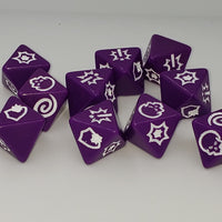 Marvel: Crisis Protocol Compatible - Purple Dice (10) for casual play only