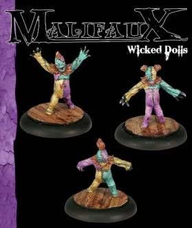 Wicked Dolls WYR4041 (3 Miniatures ) Metal
