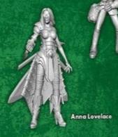 Anna Lovelace (Single Model) M3E From the Von Schtook Core Box
