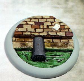 Scenic Bases: 50mm Sewer Works Round Lip (1)
