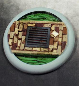 Scenic Bases: 50mm Sewer Works #3, Round Lip (1)
