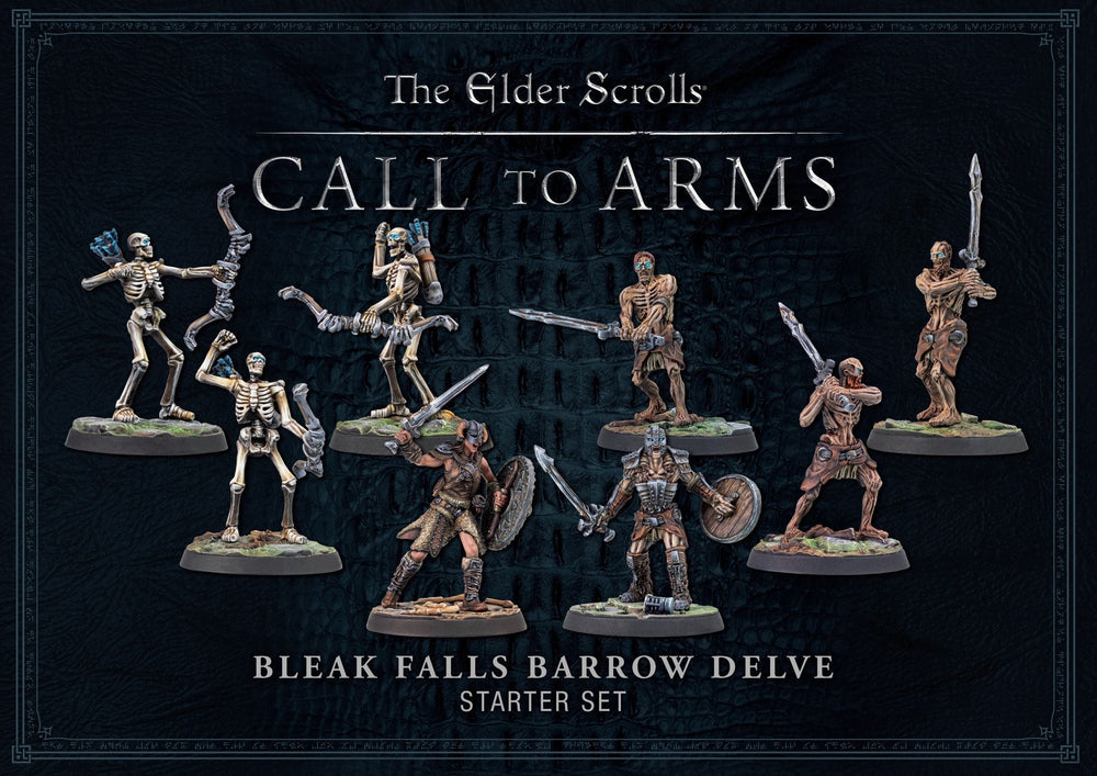 The Elder Scrolls Bleak Falls Barrow Resin Delve Set MUH051931