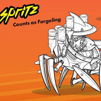 Spritz (Alt Forgeling) Single Model From the Malifaux Nightmare Edition 1988 Box