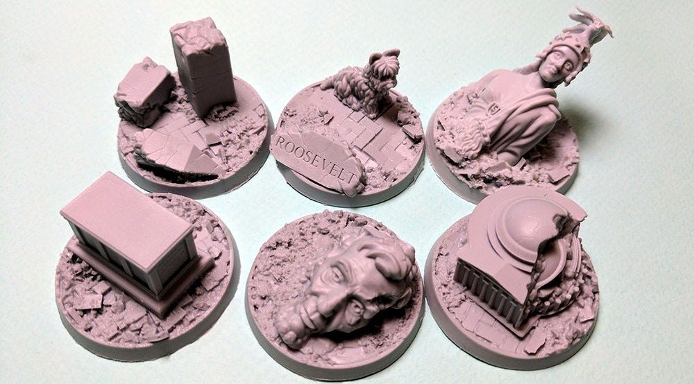 DC Falls Objective Markers