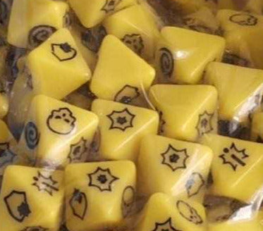 Marvel: Crisis Protocol - Yellow Dice (10) for casual play only