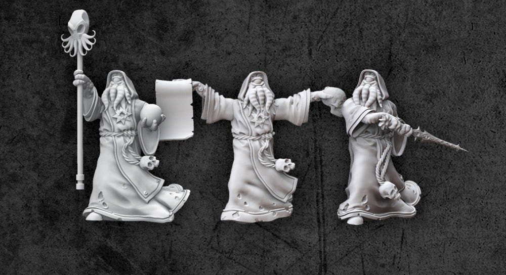 Cultists of the Old Gods (3 Miniatures)