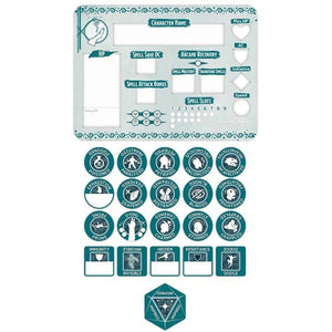 D&D 5E Token Set: Wizard