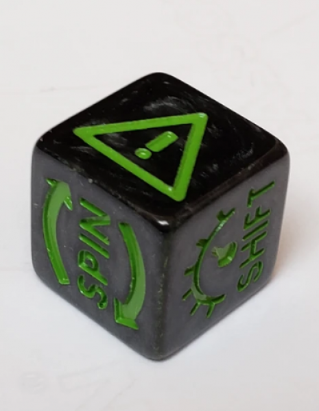 Gaslands: Skid Dice (5) (Green)