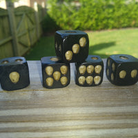 D6 Skull Dice (5)