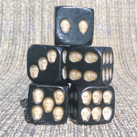 D6 Skull Dice (5)