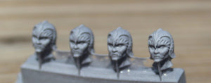 Ridges (4 Heads) - Custom Alien Heads for SW: Legion