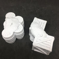 Crates and Barrels For Dock Set - 28-32mm Tabletop Terrain