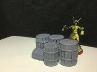 Barrels of Monk HeHe  (NEW FORMULA) 28-32mm Tabletop Terrain
