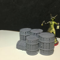 Barrels of Monk HeHe  (NEW FORMULA) 28-32mm Tabletop Terrain