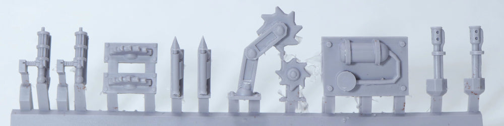 Weapons for Gaslands Vehicle Customization - Mark II