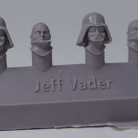 Jeff Vader (4 Heads) - Custom Alien Heads for SW: Legion